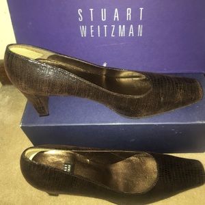 Stuart Weitzman block heels